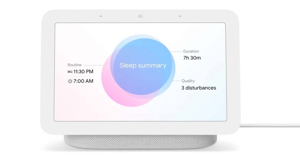 Google Nest Hub monitora il sonno